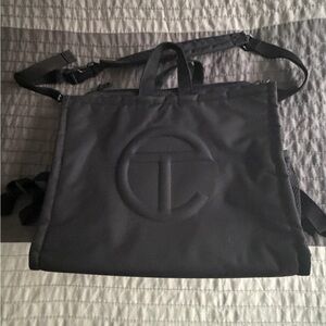 Eastpak x Telfar Black Medium Shopper Tote